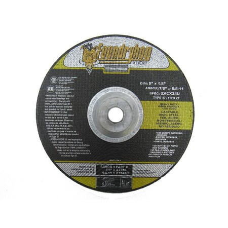 Flexovit DEPRESSED CENTER COMBINATION WHEEL A7245H